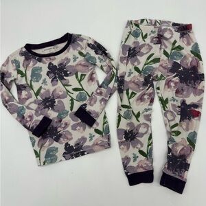 Burt's Bee Kids Floral Kids Pajamas Set